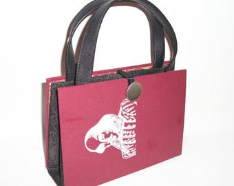 William Shakespeare Book Purse, Handmade Womens Handbag, Recycled Upcycled Bag