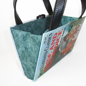 Book Purse Jane Austen Pride and Prejudice Book Handbag, Altered Recycled Book, Handmade Clutch image 2