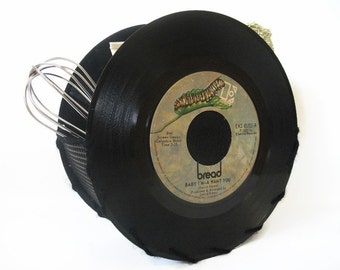Vinyl Record Storage Holder Container for Office Desk Accessories Napkin Holder 45 rpm