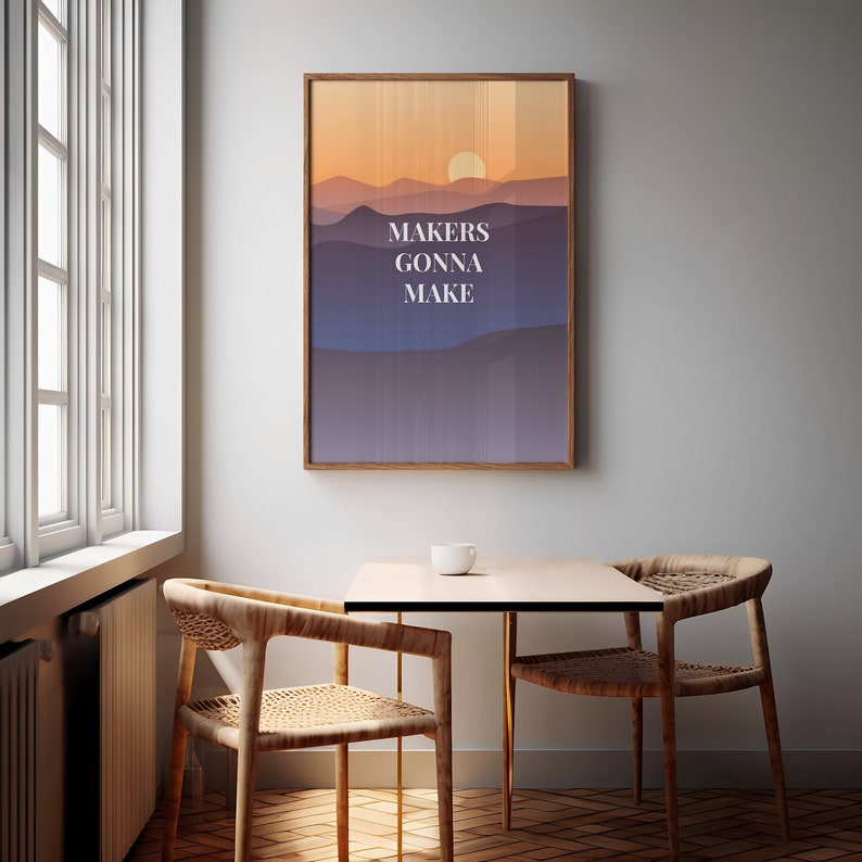 Mental Health Motivational Art, Self Improvement Posters, Growth