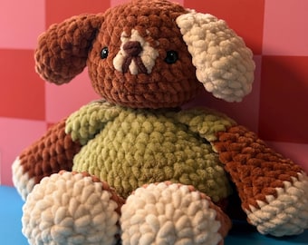 Cozy Dog | No sew | Crochet Pattern