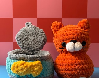 Cat in a Can | Crochet Pattern