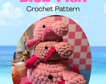 Stress Blob Fish | Crochet Pattern