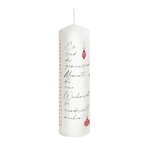 Christmas Candle Advent Calendar Model Moments - Christmas Decoration - Christmas - Advent Candle - Gift Candle - Christmas