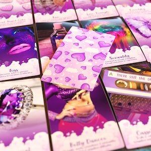 BINNENKORT MET PENSIONEREN | Lavendel Love Dreams Oracle Deck | Soulmates | Dagelijks leven | Droominterpretaties | 53 kaarten | GRATIS reisgids