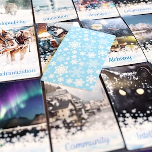 RETIRING SOON | Winter's Embrace Oracle Deck | Spirituality | Lightwork  Blessings | Enchantment | 53 Cards | FREE pdf guide