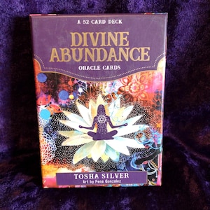 Divine Abundance Oracle Cards | 51 Cards | Box Included | PRE-OWNED