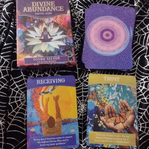 Divine Abundance Oracle Cards | 51 Cards | Box Included | PRE-OWNED