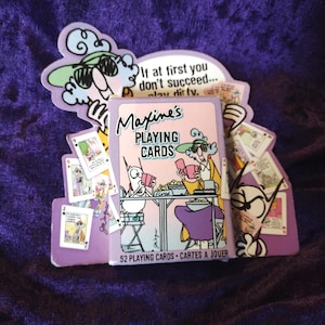 Maxine’s Playing Cards 2013 | Funny Collectible Deck | 52 Cards | Out of Print | NEW