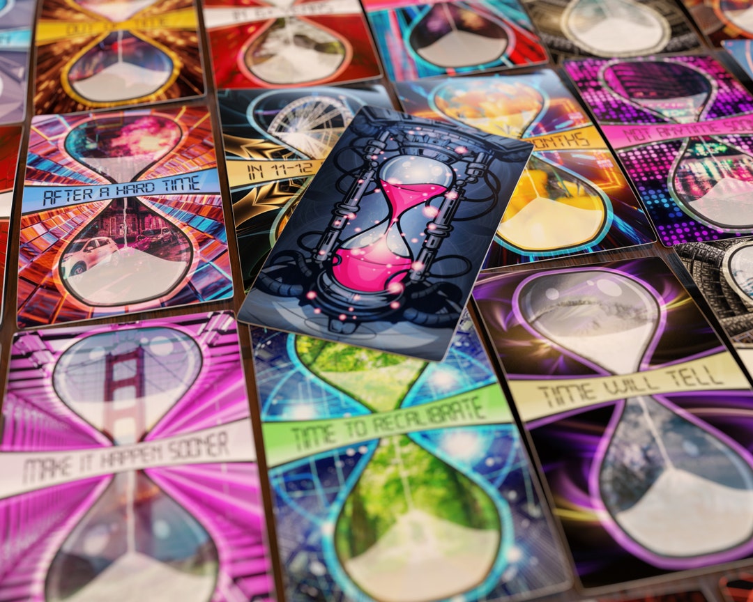 Time Will Tell Oracle Deck: Sci-fi Divine Timing Cards | 53 Cards | NEW ...