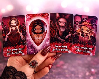 Ruby's Little Secret Oracle Deck: Love & Soulmate Messages | 53 Cards | NEW