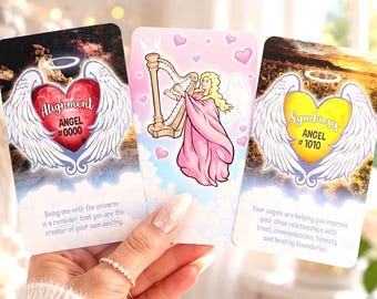 Angel Heart Oracle Deck: 53 Card Guidance & Blessings | 53 Cards | NEW