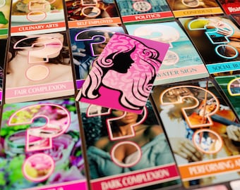 Who? Oracle Deck | Looks | Ages | Personalities | Signs | Interests | Skin Tones | Hair Types | 53 Cards