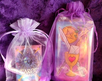 BUNDLE | Mini Tarot 78 Cards | Out of Print | Tarot of My Heart 53 Cards | LIKE NEW