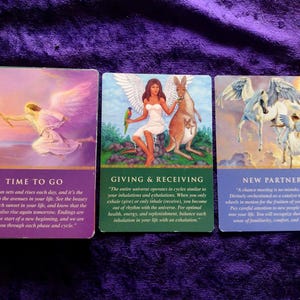 Daily Guidance From Your Angels | 44 Cards | No Book | No Box | PRE-OWNED
