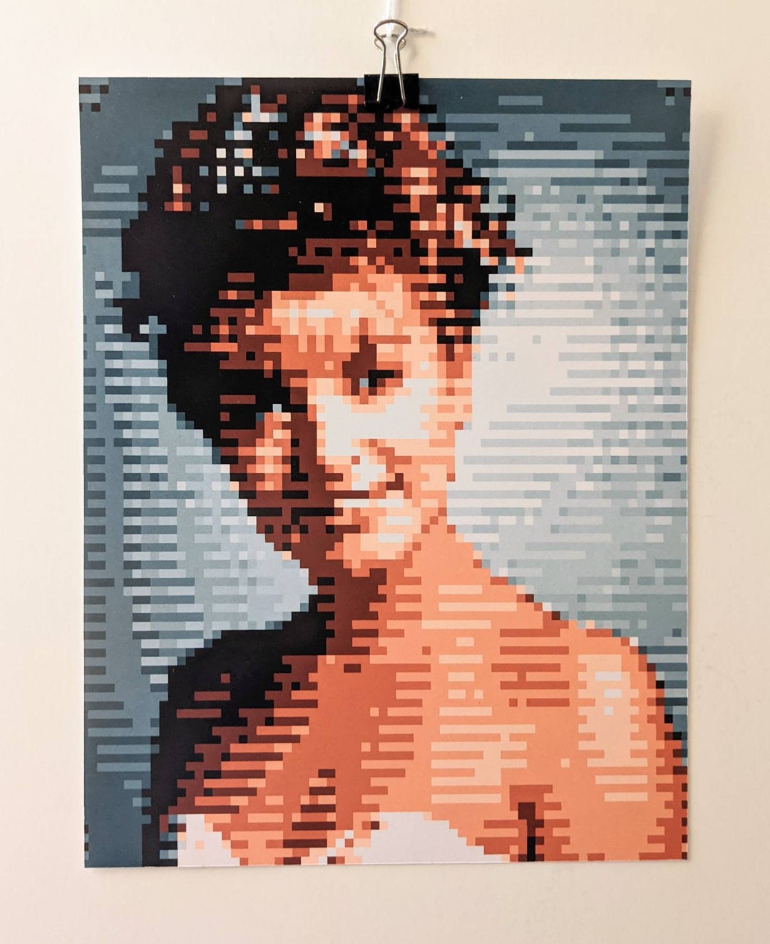 Laura Palmer - Open Edition 5x7 or 8.5x11 Twin Peaks Pixel
