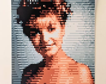 Laura Palmer - Open Edition 5x7 or 8.5x11 Twin Peaks Pixel