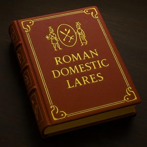 Roman Lares Household,  Gods Home Protection Ritual Book Pagan Practice Hearth Keeping Deity Work Witchcraft