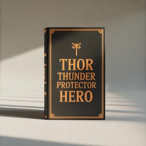 Thor: Norse God of Thunder Strength and Protection Viking Power Courage Warrior Energy Mythology Hammer Mjolnir Lightning Storms Gifts