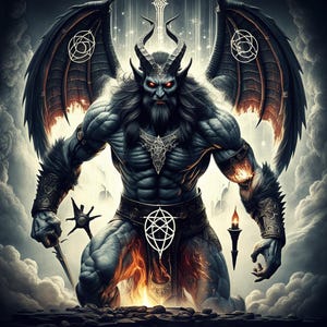 Asmodeus Sigil Grimoire | Infernal Sovereignty & Hierarchy Rituals ...
