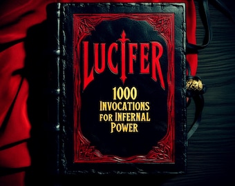 Lucifer Invocation Grimoire | Dark Arts Rituals & Empowerment Incantations | PDF Download