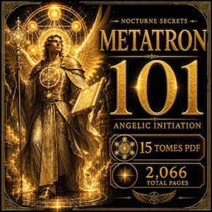 Metatron 101 Angelic Initiation Collection - Angelology and Hekhalot Mysticism