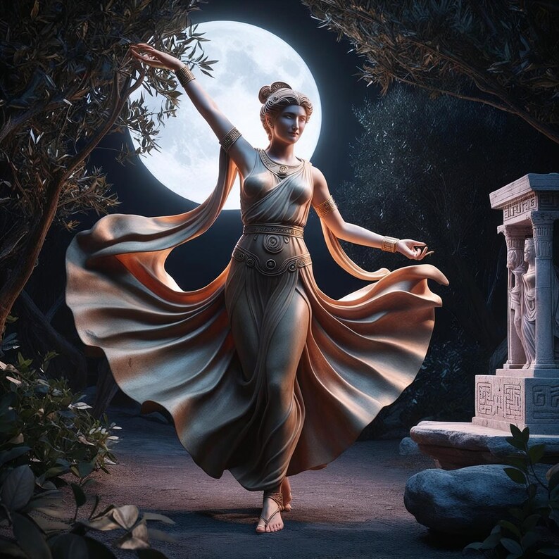 Hekate Transformation Grimoire | Heliga feminina och grekiska häxritualer | Digital nedladdning bild 6