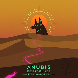Anubis Grimoire: Egyptian Pagan Occult Book & Soul Whisper Guide for Wicca Rituals, Desert Exploration