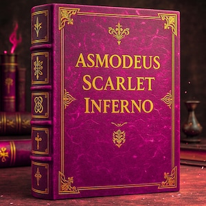 Asmodeus Occult Ars Grimoire: Infernal Demon Ritual, Dark Magick Spirituality, Esoteric Book, Left Hand Path Demonology Dark Spirit