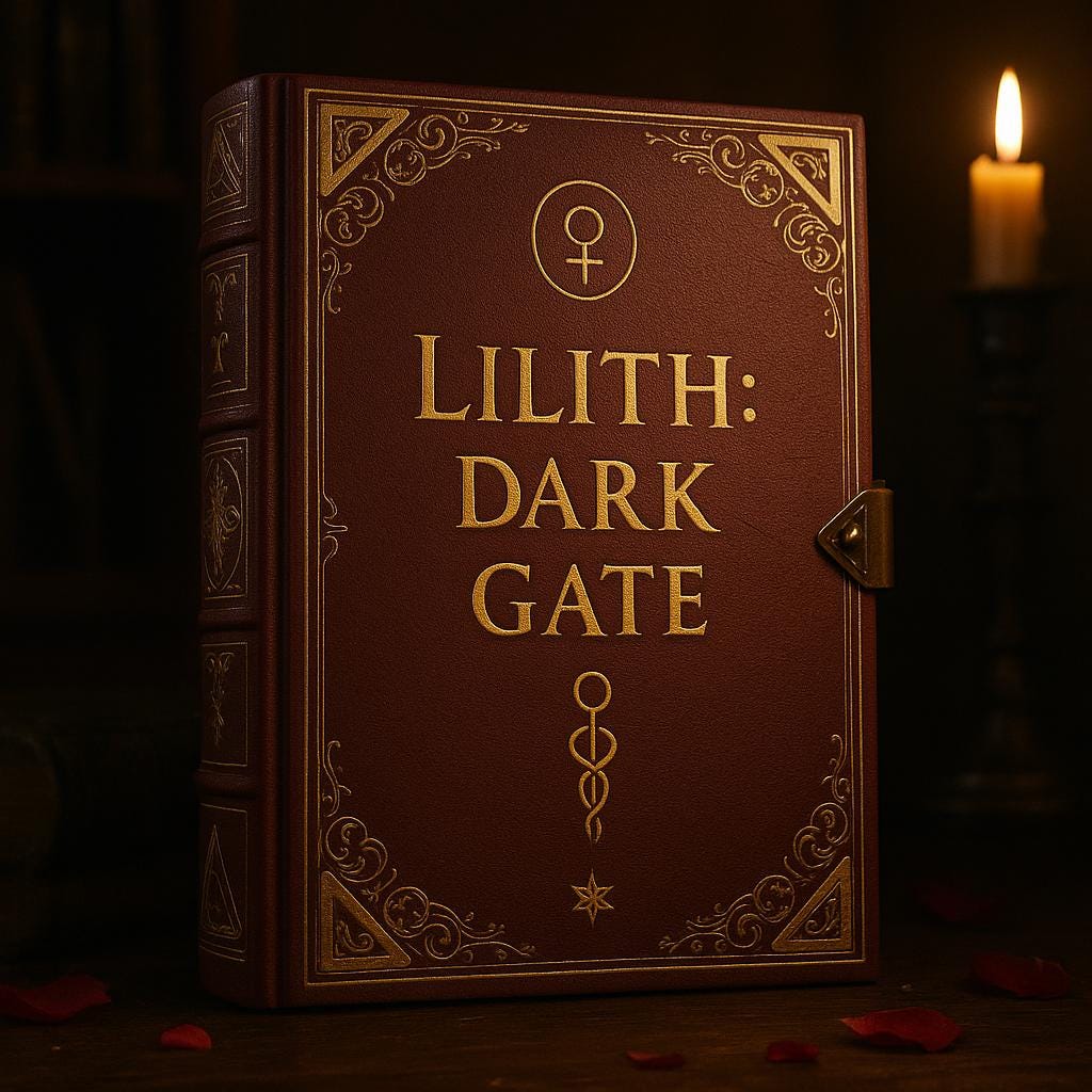 Lilith Dark Goddess Occult Mysticism Shadow Work, Witchcraft Inner Power Sovereignty Demonology Esoteric