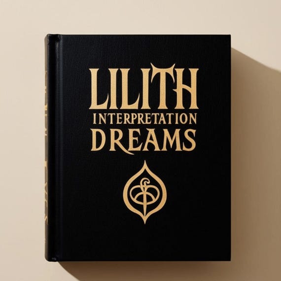 Lilith Dream Interpretation Grimoire | Dark Goddess Shadow Work & Intuition Rituals | PDF Download