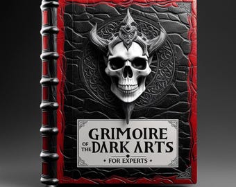 Grimoire for Experts | Grimorio of the Dark Arts: Advanced Spellbook for Practitioners | Limited Edition | Unlock Hidden Powers