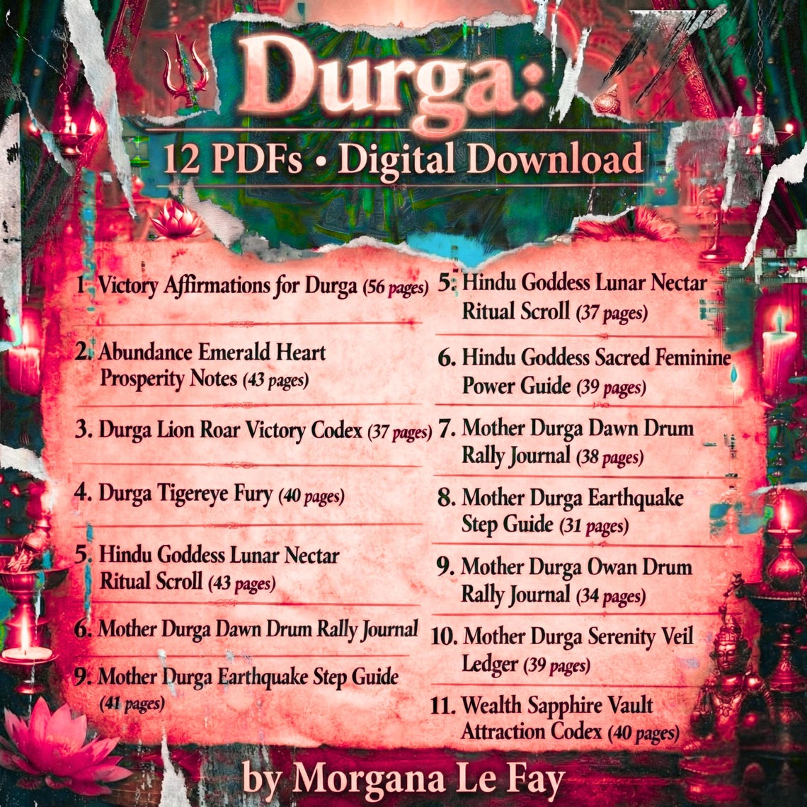 Durga Hindu Collection | 12-volume Shakti Hindo Ebook Bundle PDF ...