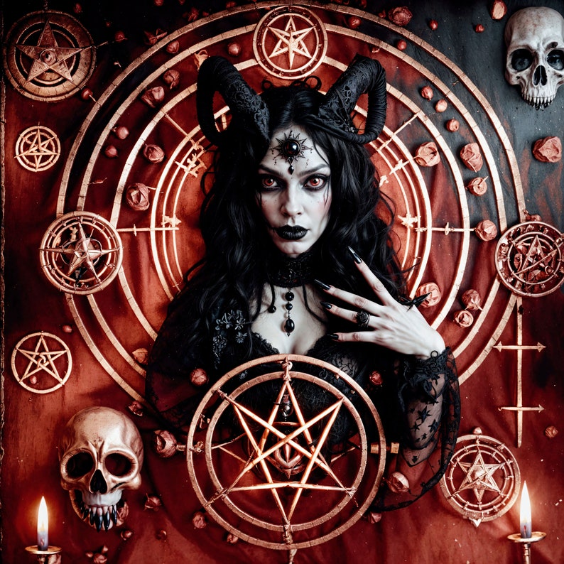 Lilith Sigil Rituals | Chthonic Goddess Invocations & Night Offerings ...