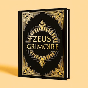 Zeus Goddess Grimoire: Greek God Occult Olimpus, Olympian Gods, Zeus Book Olimpo, Ancient Greek Mythology