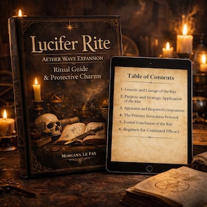 Lucifer Rite PDF | Aether Wave Expansion Grimoire, Lucifer Invocation Protocol