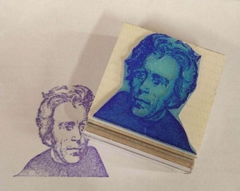 Andrew Jackson Rubber stamp