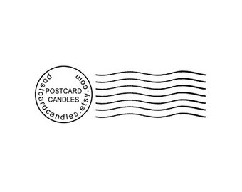 Cancelled Postmark Mail Art custom Rubber Stamp cancellation