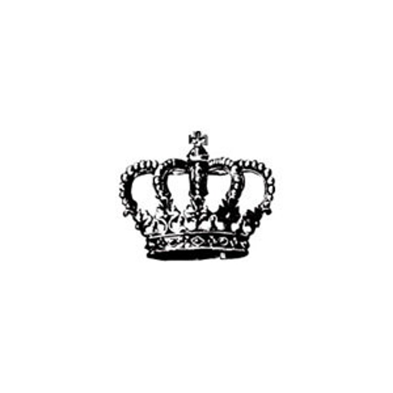 Royal Crown Rubber Stamp image 1