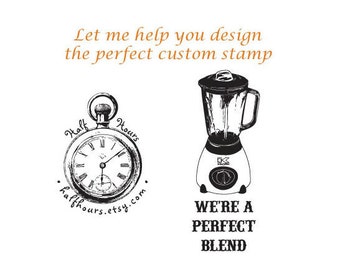 Let me help you design your own custom rubber stamp