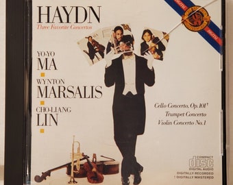 1983 CD Concerti di Haydn Yo Yo Ma Wynton Marsalis Cho Liang Lin Giappone