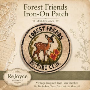 Iron-On Fabric Patch | Canvas & Cotton | Fawn
