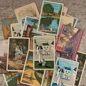52 Vintage Playing Cards Ephemera Pack: Crafting & Journaling Supplies image 4
