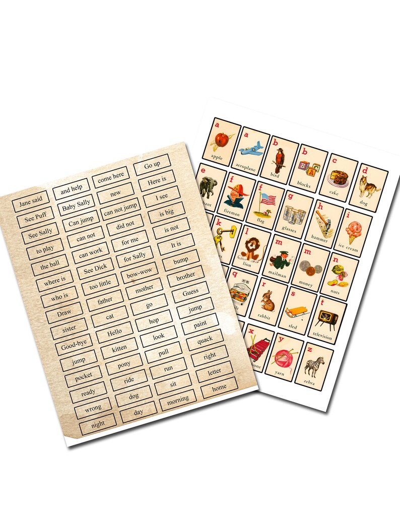 Buttons Collage Sheets #4 Trims Ephemera PlayTime Junk Journal Kit 50 pieces Fabric