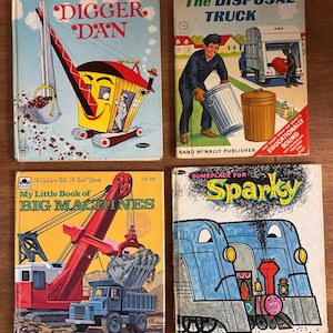 Cuentos infantiles antiguos para manualidades: de los años 50 a los 70. Tapas coloridas, cuentos pintorescos. Perfectos para diarios basura y manualidades.