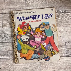 Libros de cuentos infantiles antiguos para manualidades – 11979 – Tapas coloridas, cuentos pintorescos – Perfectos para diarios basura y manualidades Little Golden Book