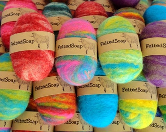50 Felted Soap Bars Unique Gift in Bulk Wholesale Resell Retail Store Item