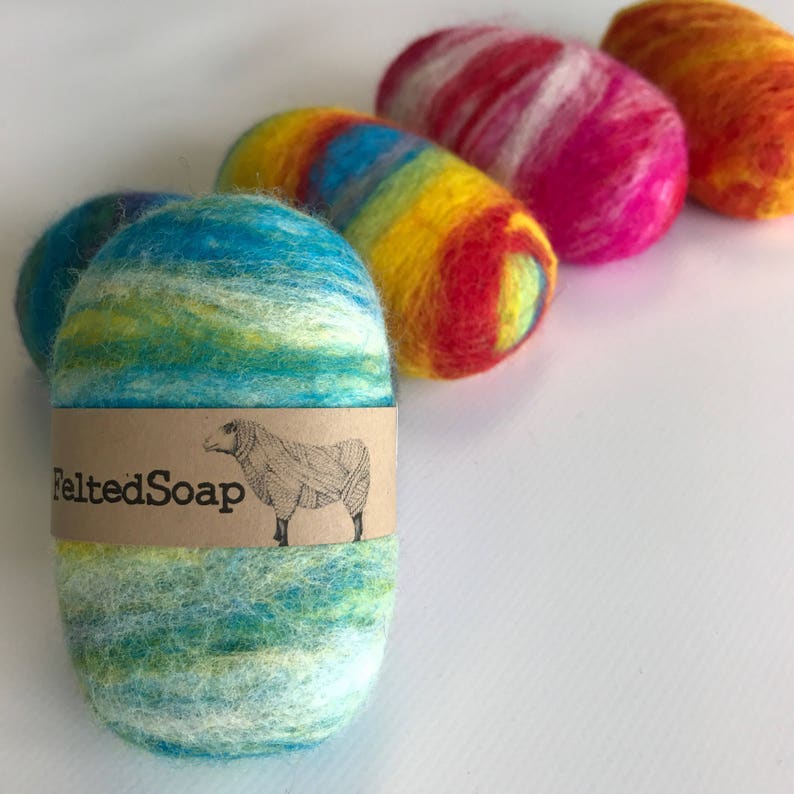 25 Felted Soap Bars Large Soap Bars Unique Gift in Bulk Etsy