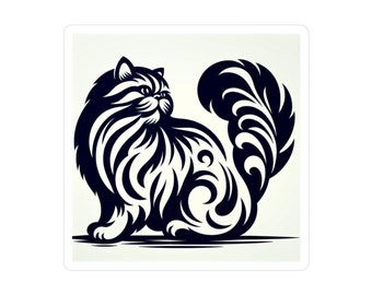 Elysia Van Derloch - Playful Persian StencilArt Vinyl Decals