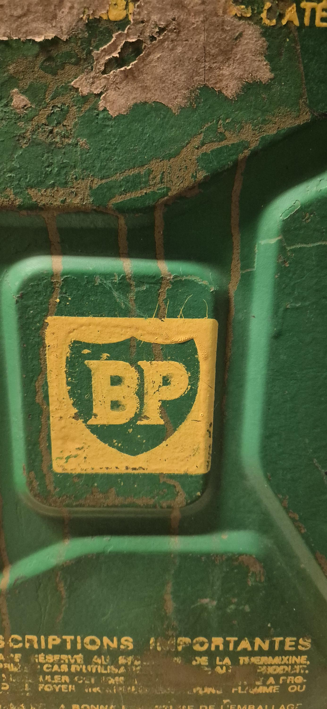Vintage BP Thermixine Oil Can – French Industrial Garage Decor - Etsy